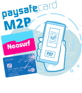 Paysafecard M2P Cyberfonica SAPARK