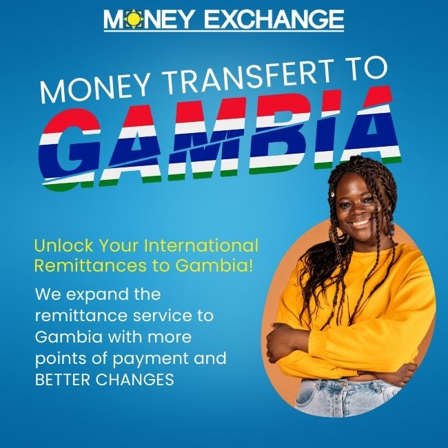 Enviar dinero a Gambia