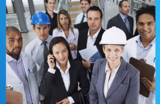 Persons working in different professions