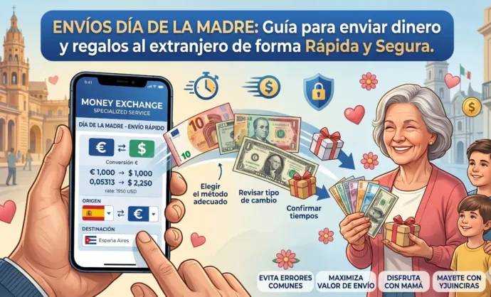 Enviar dinero El Dia de la Madre