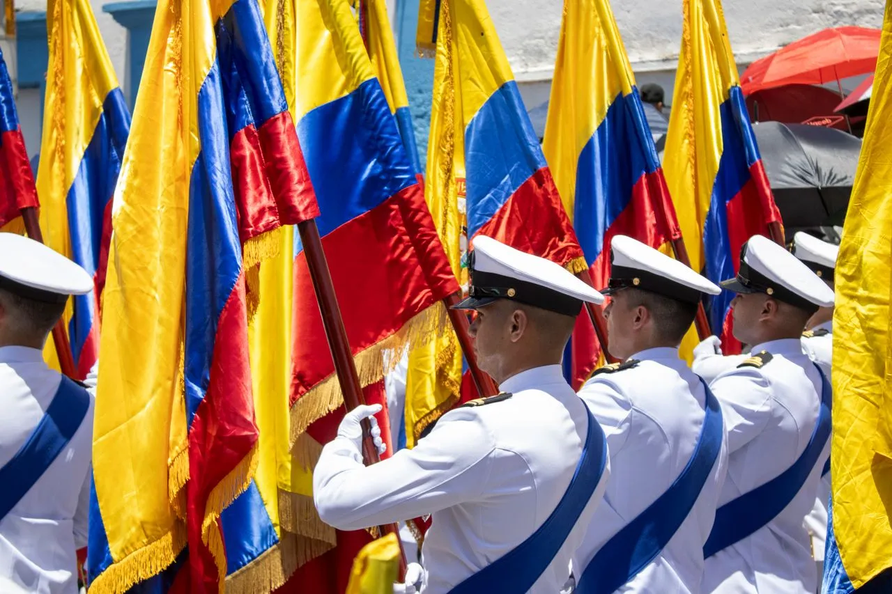 Celebración de la Independencia de Colombia